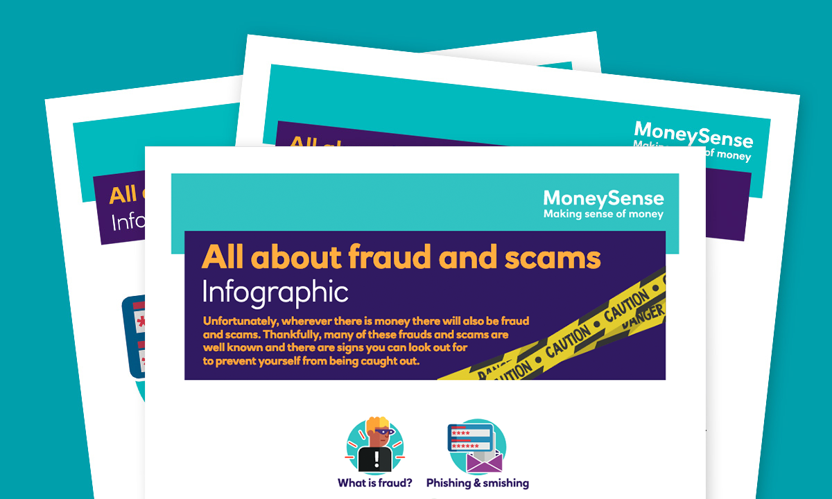 Infographic for How do I keep my finances secure?